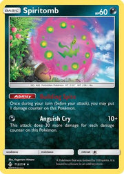 Spiritomb 112/214  - Holofoil SM  Unbroken Bonds - Holo Rare