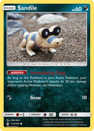Sandile (113) 113/214  SM  Unbroken Bonds - Common