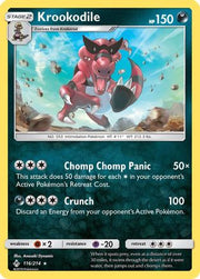 Krookodile 116  SM  Unbroken Bonds - Rare