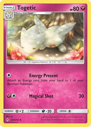 Togetic 137/214  - Reverse Holofoil SM  Unbroken Bonds - Uncommon