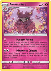 Aromatisse 142/214  - Reverse Holofoil SM  Unbroken Bonds - Rare