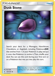 Dusk Stone 167/214  - Reverse Holofoil SM  Unbroken Bonds - Uncommon