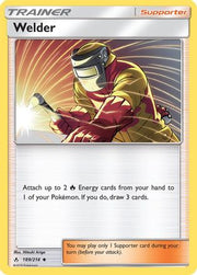 Welder 189/214  - Reverse Holofoil SM  Unbroken Bonds - Uncommon
