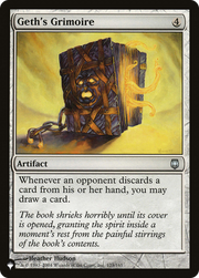 Geth's Grimoire (PLST-DST-123) - The List