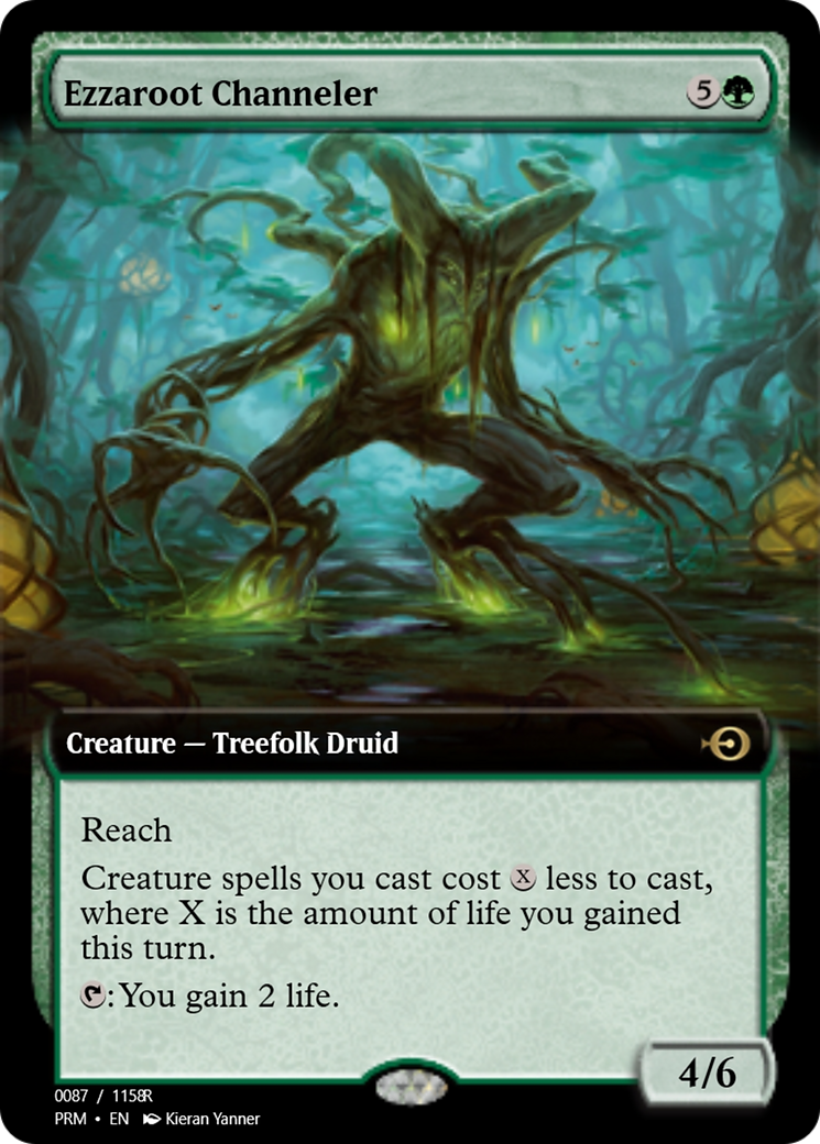 Ezzaroot Channeler (PRM-90146) - Magic Online Promos