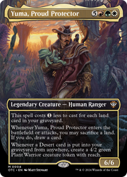 Yuma, Proud Protector (OTC-004) - Outlaws of Thunder Junction Commander (Borderless)