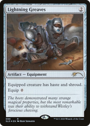 Lightning Greaves (SLD-099) - Secret Lair Drop