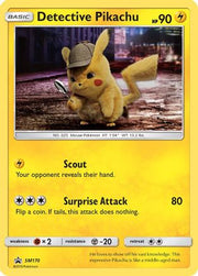 Detective Pikachu SM170  - Holofoil SM Promos - Promo
