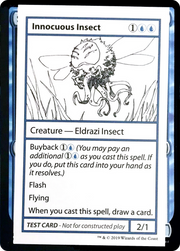Innocuous Insect (CMB1-023) - Mystery Booster Playtest Cards 2021
