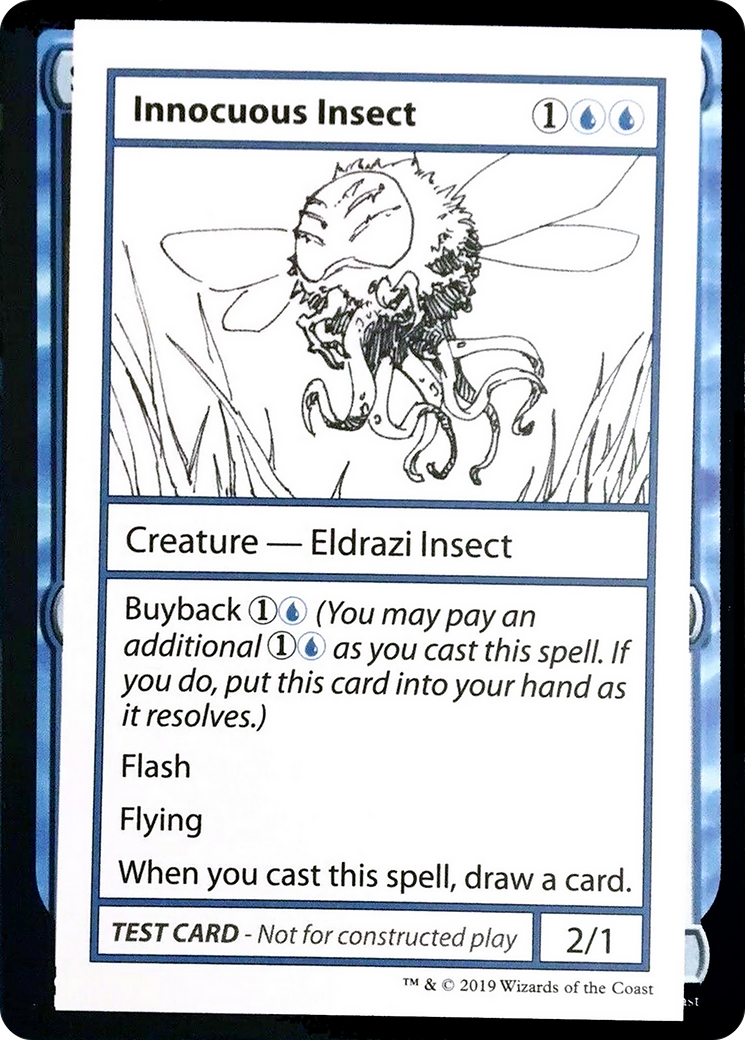 Innocuous Insect (CMB1-023) - Mystery Booster Playtest Cards 2021