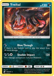 Yveltal 139/236  - Reverse Holofoil SM  Unified Minds - Holo Rare