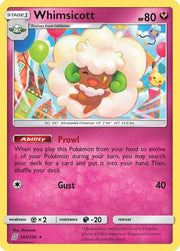 Whimsicott 144/236  - Reverse Holofoil SM  Unified Minds - Rare