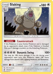 Slaking 170/236  - Holofoil SM  Unified Minds - Holo Rare