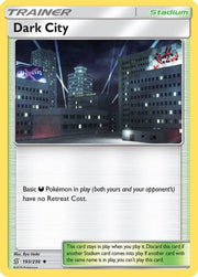 Dark City 193/236  - Reverse Holofoil SM  Unified Minds - Uncommon