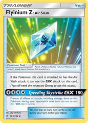 Flyinium Z: Air Slash 195  SM  Unified Minds - Uncommon