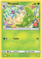 Metapod 002/68  Hidden Fates - Uncommon