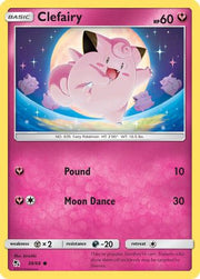 Clefairy (39) 039/68  - Reverse Holofoil Hidden Fates - Common