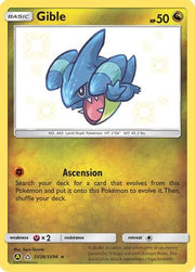 Gible SV38/SV94  - Holofoil Hidden Fates Shiny Vault - Shiny Holo Rare