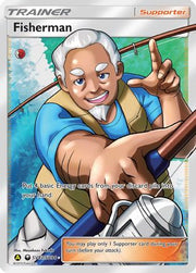 Fisherman SV83/SV94  - Holofoil Hidden Fates Shiny Vault - Shiny Holo Rare