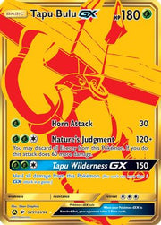 Tapu Bulu GX SV91  - Holofoil Hidden Fates Shiny Vault - Shiny Holo Rare