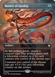 Banner of Kinship (Borderless) (FDN-352) - Foundations (Borderless)