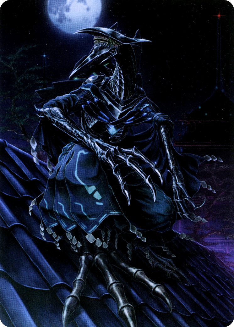 Jin-Gitaxias, Progress Tyrant // Jin-Gitaxias, Progress Tyrant (ANEO-052) - Neon Dynasty Art Series (Borderless) Foil