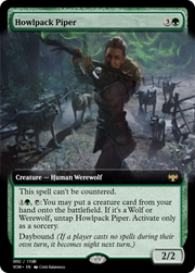 Howlpack Piper // Wildsong Howler (PRM-95425) - Magic Online Promos