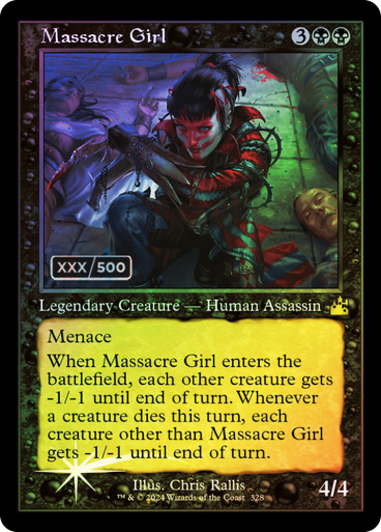Massacre Girl (RVR-328) - Ravnica Remastered Foil