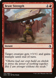 Brute Strength (AKH-122) - Amonkhet Foil