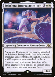 Solaflora, Intergalactic Icon (UNF-027) - Unfinity Foil