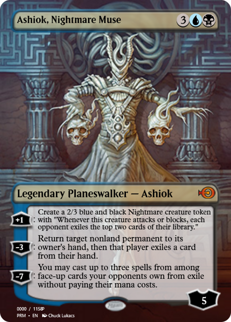 Ashiok, Nightmare Muse (PRM-79847) - Magic Online Promos