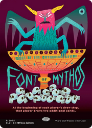 Font of Mythos (SLD-2075) - Secret Lair Drop (Borderless)