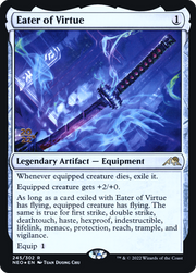 Eater of Virtue (PRE-245) - Kamigawa: Neon Dynasty Promos Foil