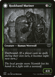 Hookhand Mariner // Riphook Raider (DBL-470) - Innistrad: Double Feature: (Double Faced Transform) Foil