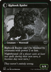 Hookhand Mariner // Riphook Raider (DBL-470) - Innistrad: Double Feature: (Double Faced Transform)