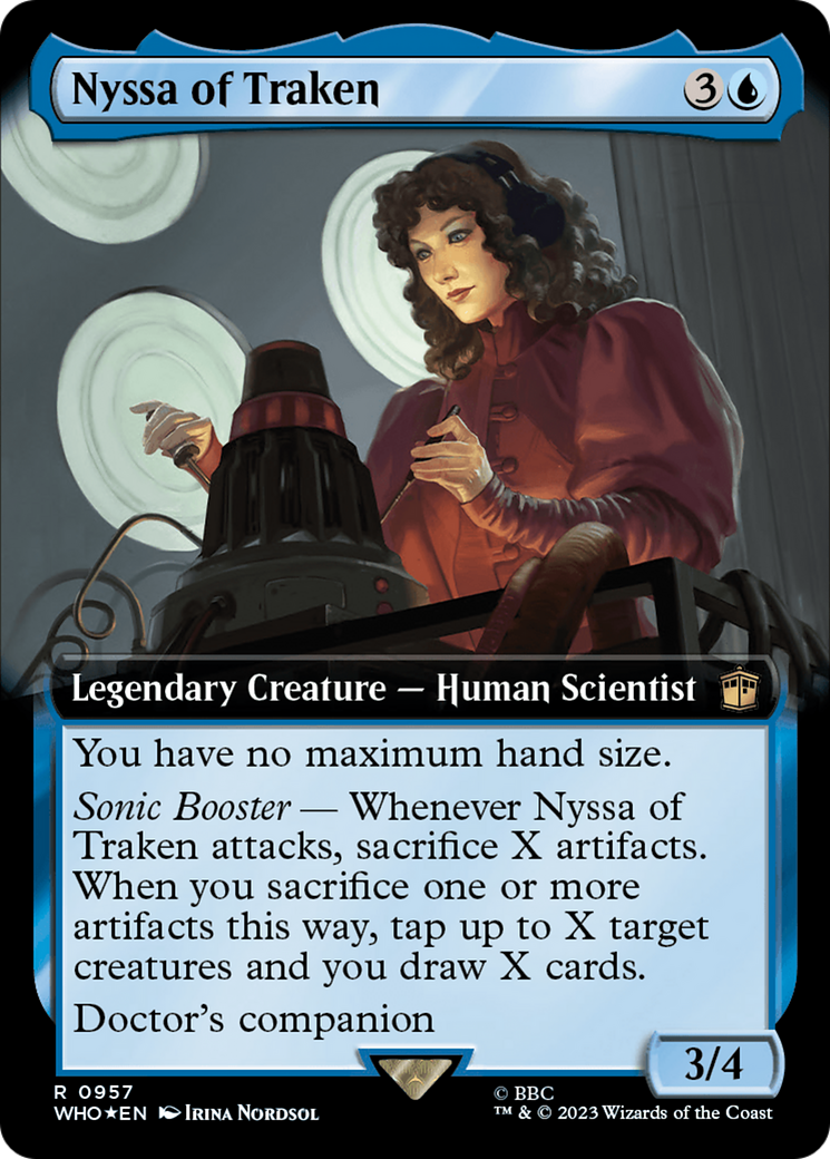 Nyssa of Traken (WHO-957) - Doctor Who: (Extended Art) Foil