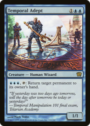 Temporal Adept (9ED-102★) - Ninth Edition Foil
