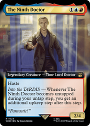 The Ninth Doctor (WHO-1023) - Doctor Who: (Extended Art) Foil