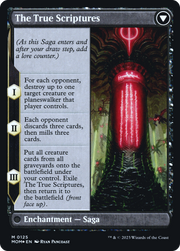 Sheoldred // The True Scriptures (PRE-125S) - March of the Machine Promos Foil