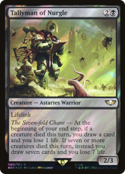 Tallyman of Nurgle (40K-060) - Warhammer 40,000 Commander Foil