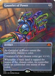 Gauntlet of Power (DMR-447) - Dominaria Remastered (Borderless)