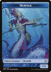 Merfolk (TDMU-005) - Dominaria United Tokens Foil