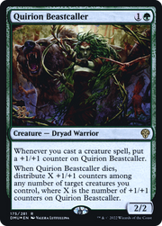 Quirion Beastcaller (PRE-175S) - Dominaria United Promos Foil