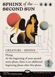 Sphinx of the Second Sun (SLD-1720) - Secret Lair Drop (Borderless)