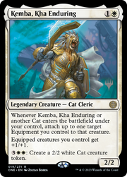 Kemba, Kha Enduring (PPONE-19P) - Phyrexia: All Will Be One Promos Foil
