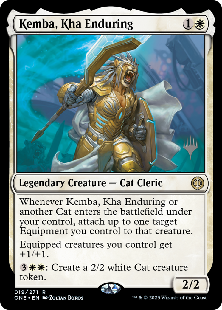 Kemba, Kha Enduring (PPONE-19P) - Phyrexia: All Will Be One Promos Foil