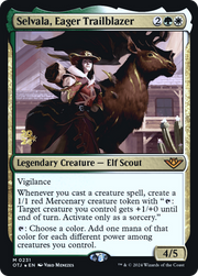 Selvala, Eager Trailblazer (PRE-231) - Outlaws of Thunder Junction Promos Foil