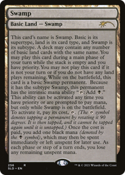Swamp (SLD-256) - Secret Lair Drop
