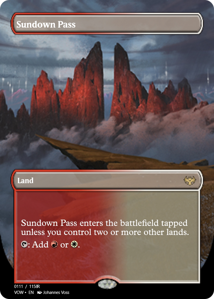 Sundown Pass (PRM-95459) - Magic Online Promos Foil