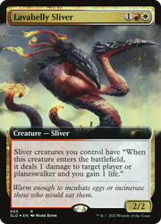 Lavabelly Sliver (SLD-665) - Secret Lair Drop: (Extended Art) Foil